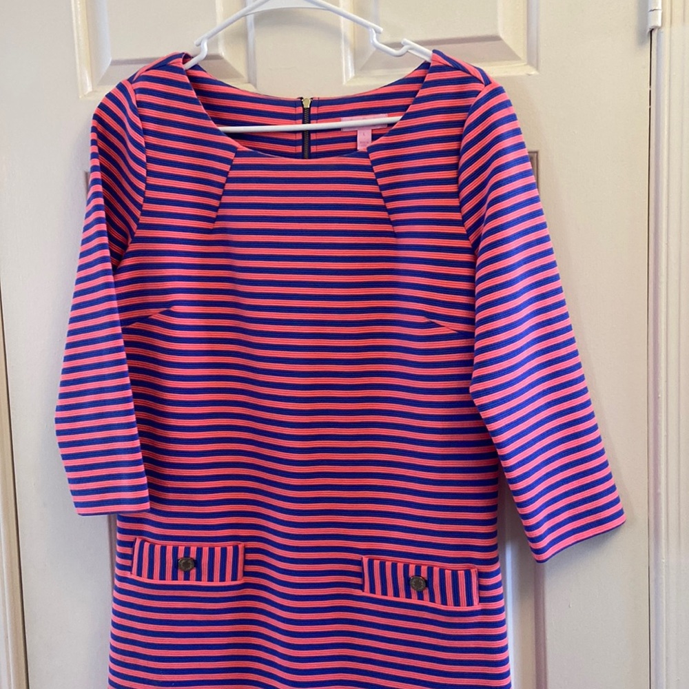 Brand new Lily Pulitzer pink and purple dress - Picture 2 of 3